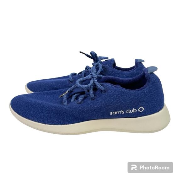Allbirds Running Shoes Men’s 12 Blue Wool Sam’s Club Limited Edition Blue White